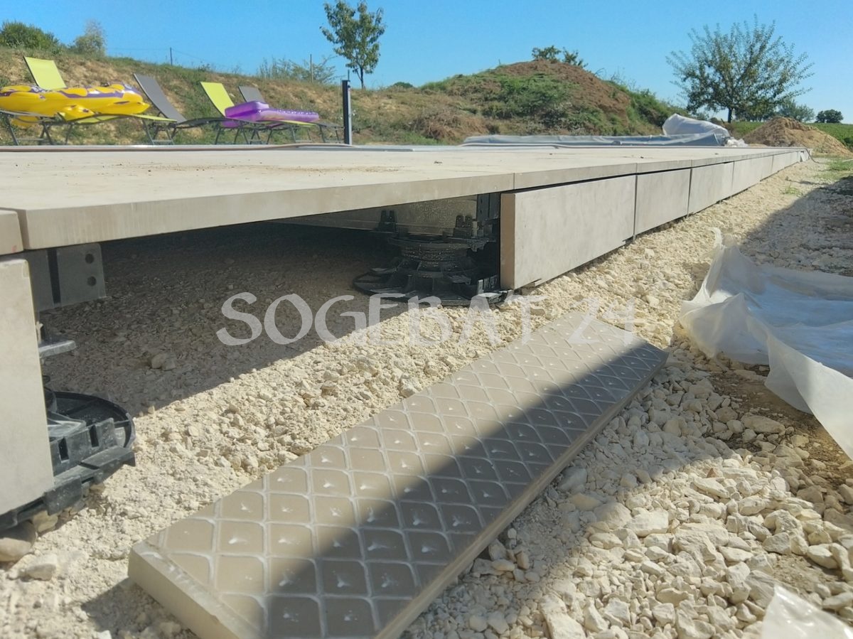 Construction de piscine avec terrasse et abords - Chazottes – 10