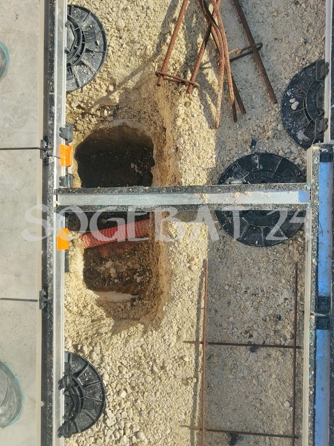 Travaux d'assainissement et terrassement - Chazottes Plan – 2