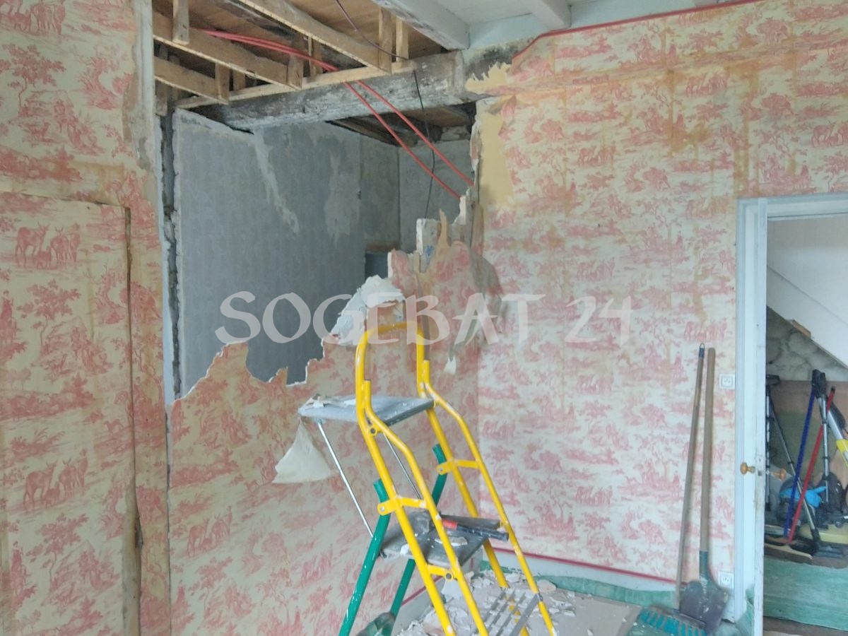 Rénovation intérieure complète à Sainte-Eulalie – 40