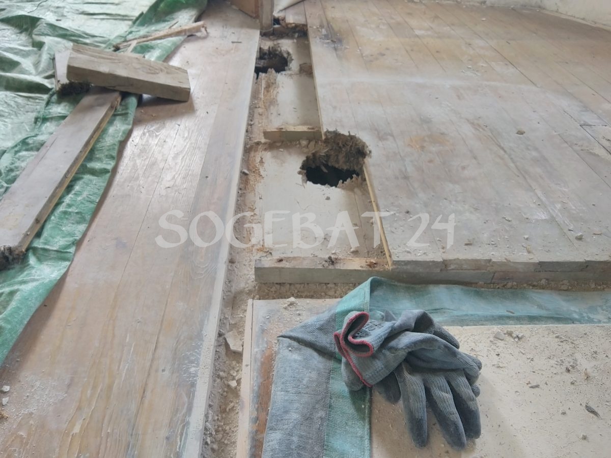 Rénovation intérieure complète à Sainte-Eulalie – 39