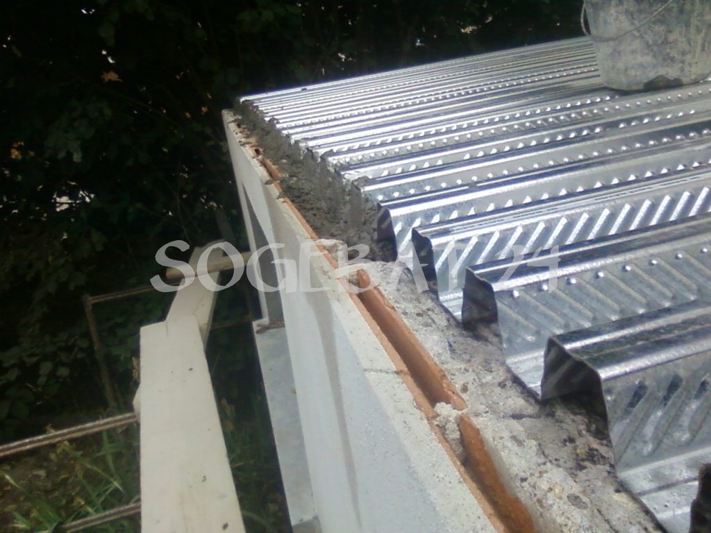 Terrasse Lacroix - Construction toiture terrasse avec structure métallique – 36