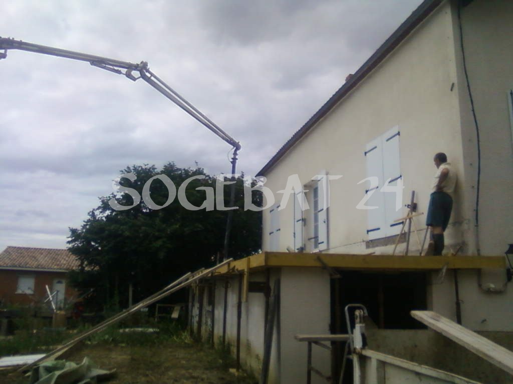 Terrasse Lacroix - Construction toiture terrasse avec structure métallique – 28