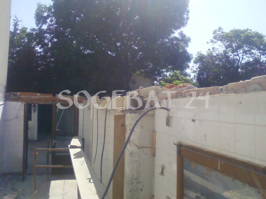 Terrasse Lacroix - Construction toiture terrasse avec structure métallique – 24