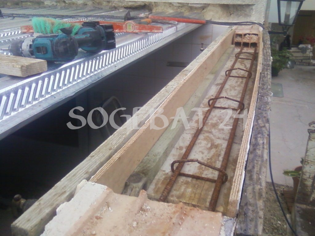 Terrasse Lacroix - Construction toiture terrasse avec structure métallique – 17