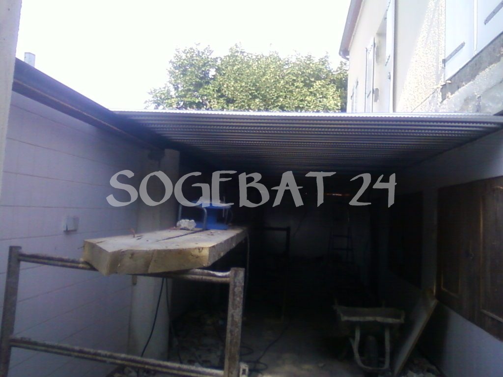 Terrasse Lacroix - Construction toiture terrasse avec structure métallique – 8