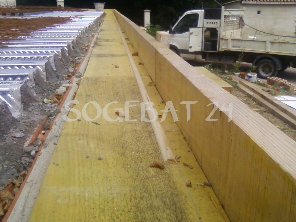 Terrasse Lacroix - Construction toiture terrasse avec structure métallique – 4