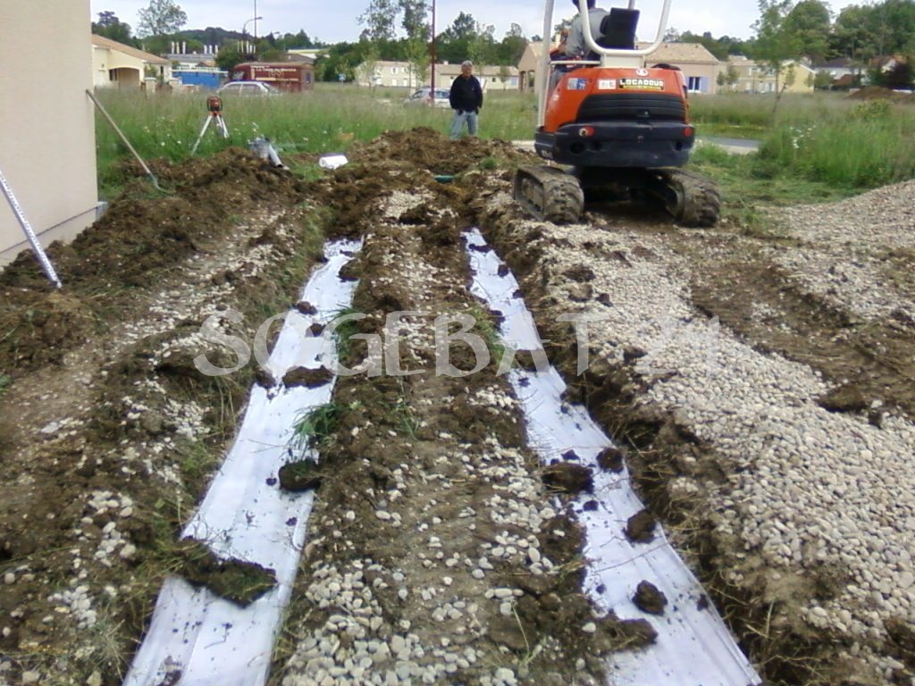 Terrassement et mise en place d'assainissement - Landais – 7
