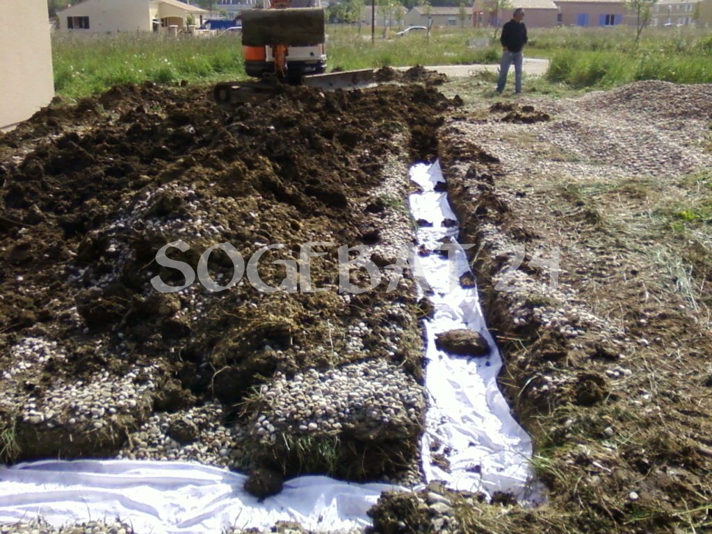 Terrassement et mise en place d'assainissement - Landais – 6