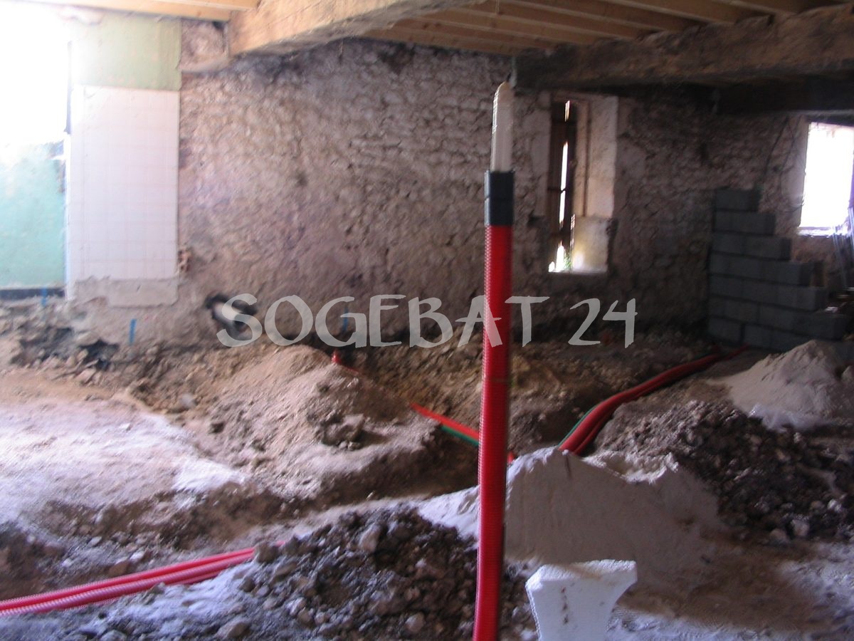Rénovation complète avec dallage - Le Septy, Pomport à Pomport – 15