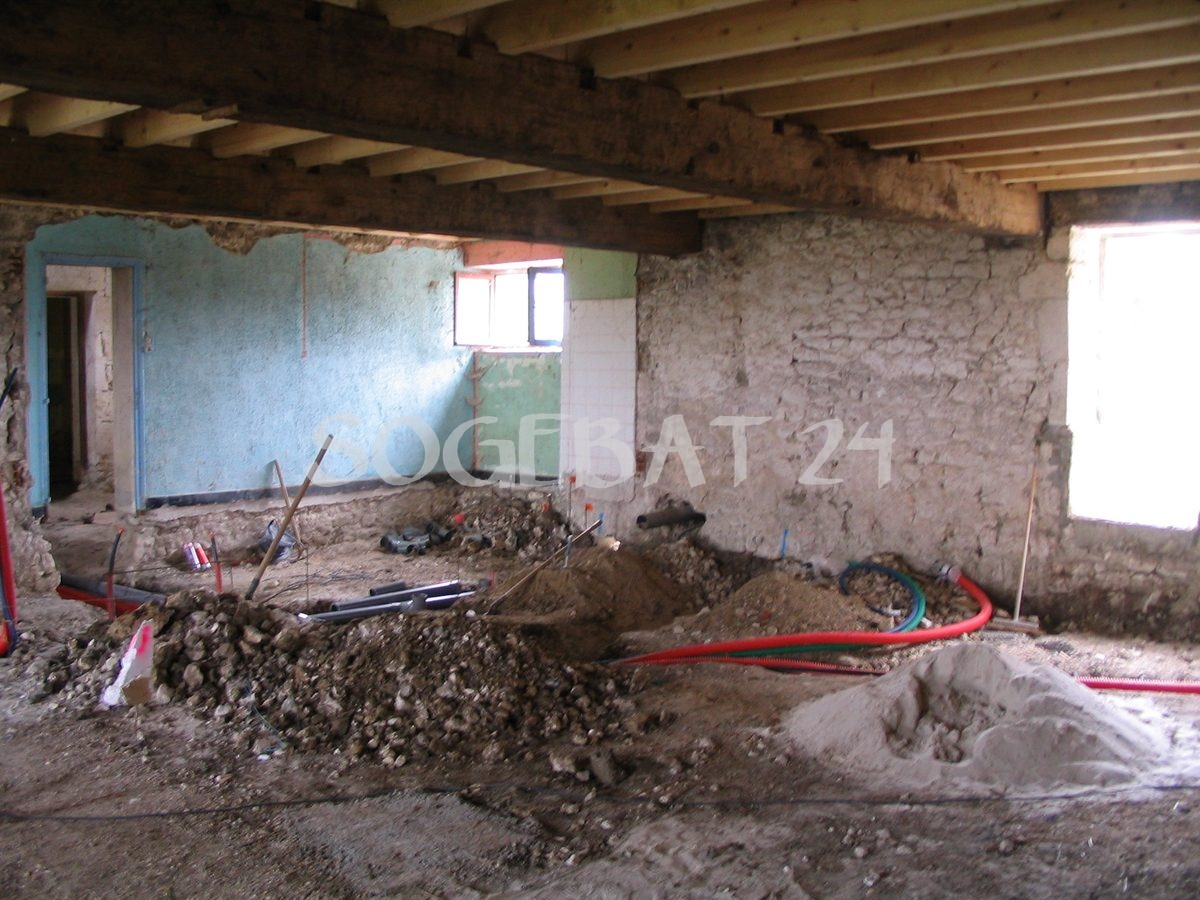Rénovation complète avec dallage - Le Septy, Pomport à Pomport – 12