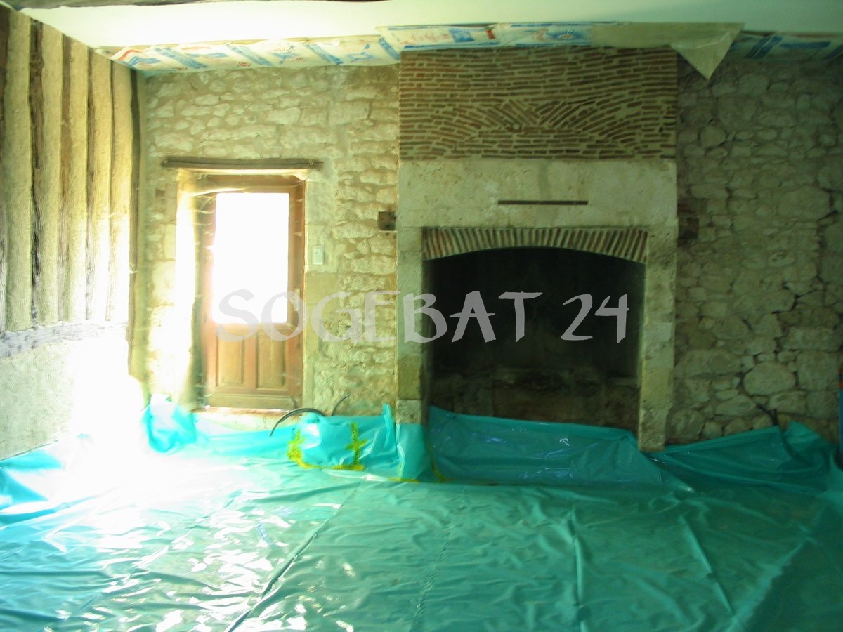 Rénovation complète avec dallage - Le Septy, Pomport à Pomport – 9