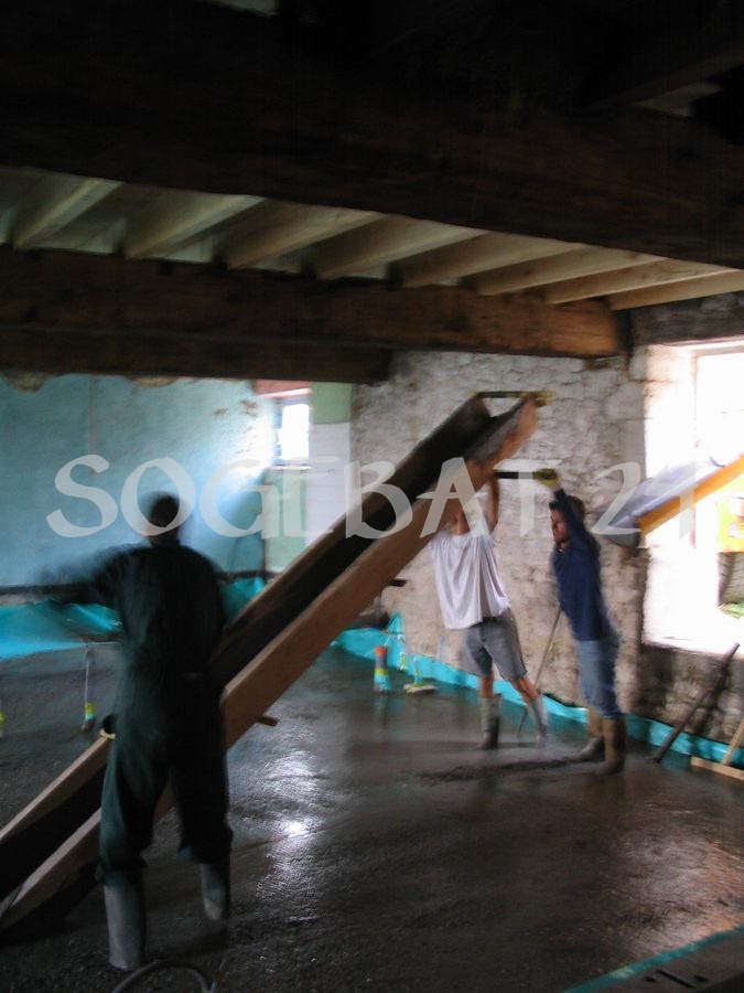 Rénovation complète avec dallage - Le Septy, Pomport à Pomport – 6