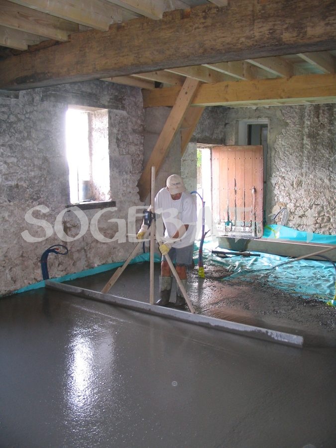 Rénovation complète avec dallage - Le Septy, Pomport à Pomport – 4