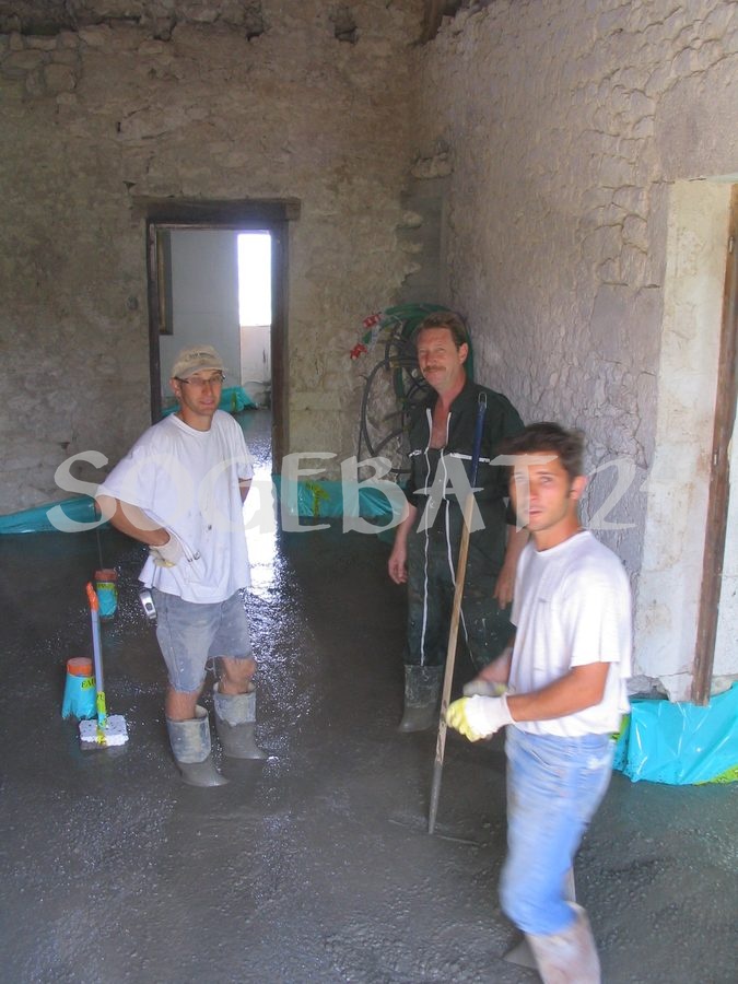 Rénovation complète avec dallage - Le Septy, Pomport à Pomport – 3