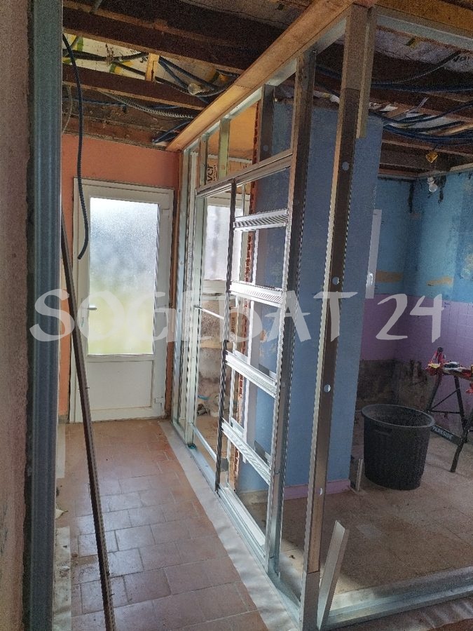Rénovation intérieure - Cloisons et menuiserie à Le Fleix – 20