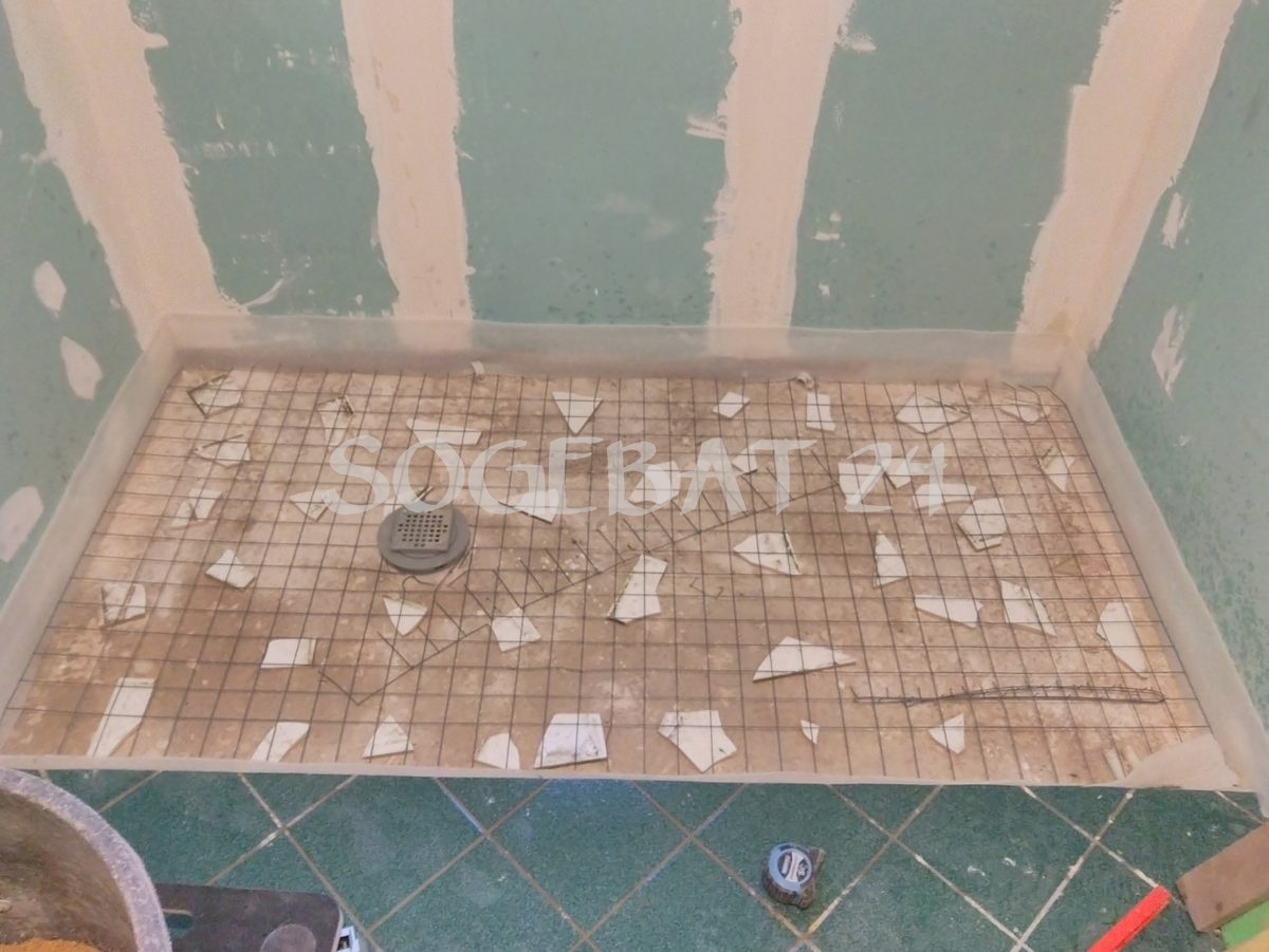 Rénovation salle de bains et finitions intérieures - Pignac – 23