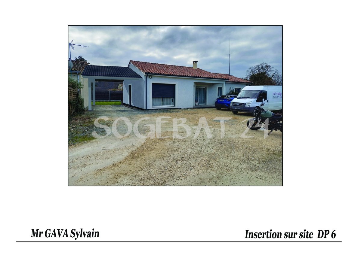 Construction d'un carport contre une maison individuelle à Pineuilh à Pineuilh – 4