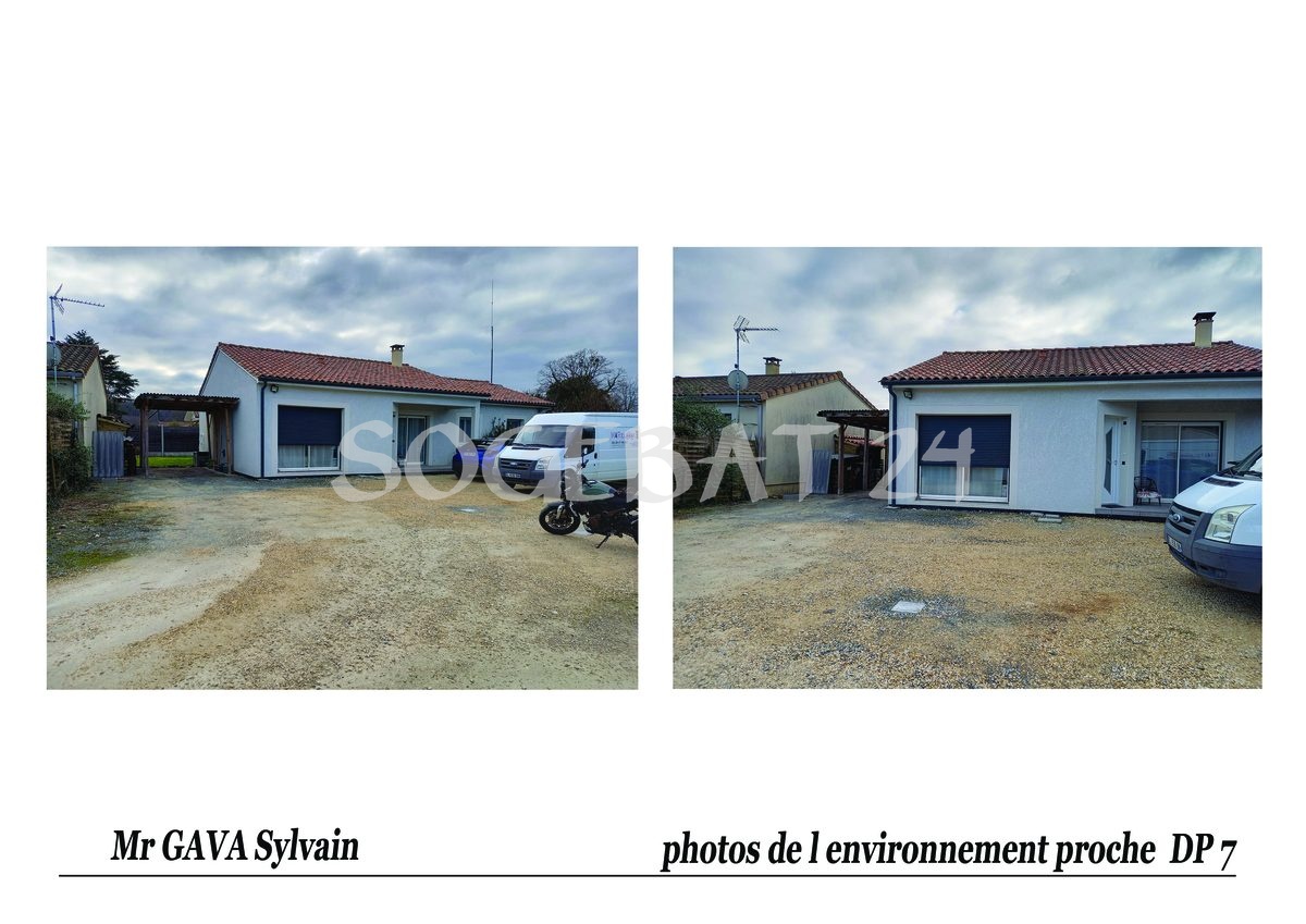 Construction d'un carport contre une maison individuelle à Pineuilh à Pineuilh – 3