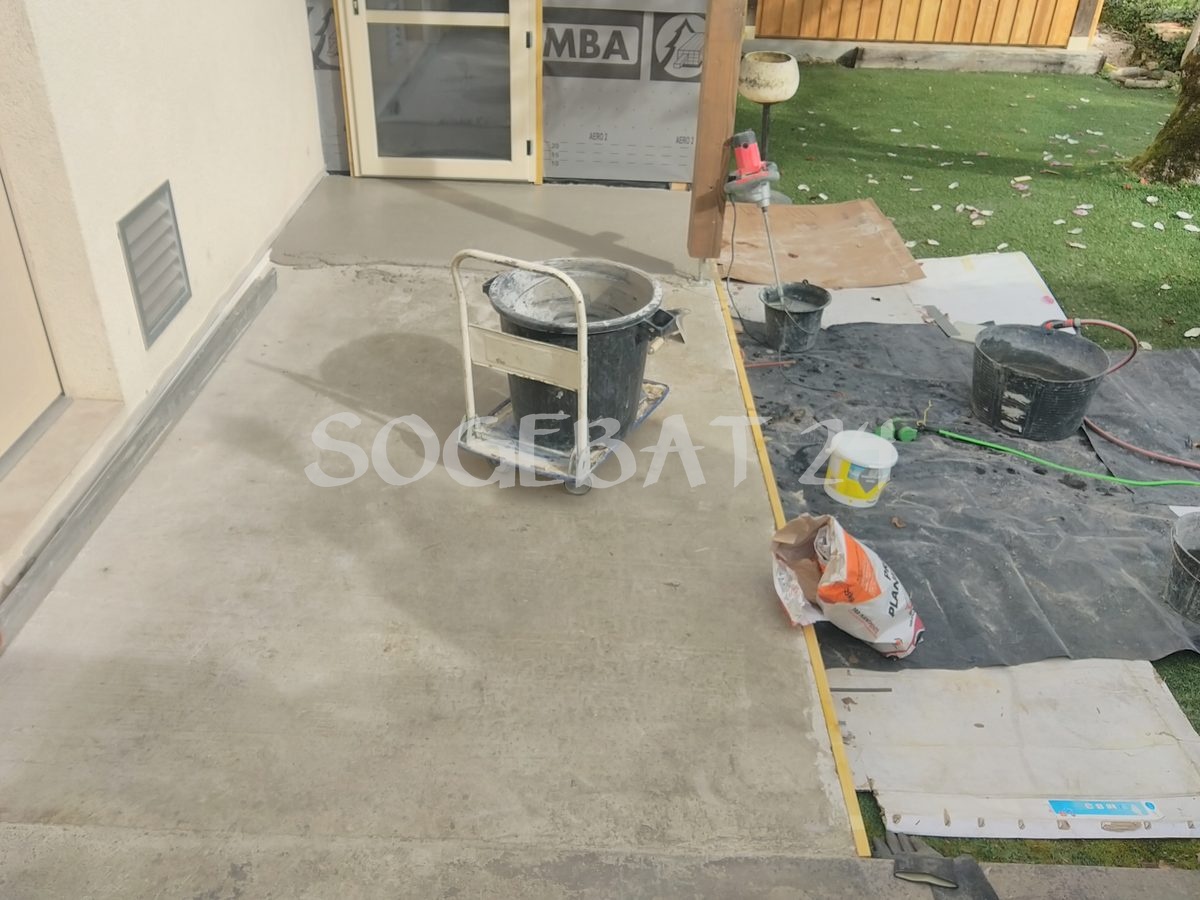 Rénovation terrasse extérieure - Valentin Côté Bastide