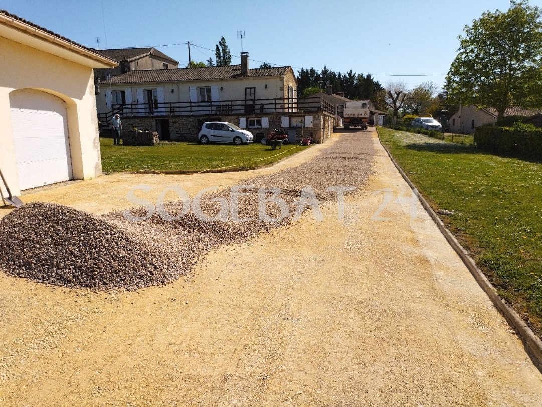 Rénovation  allée privée - Terrassement et mise à niveau – 8