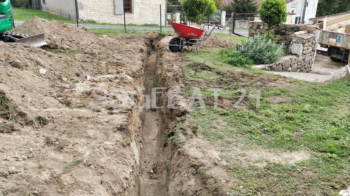 Travaux d'assainissement et terrassement – 10