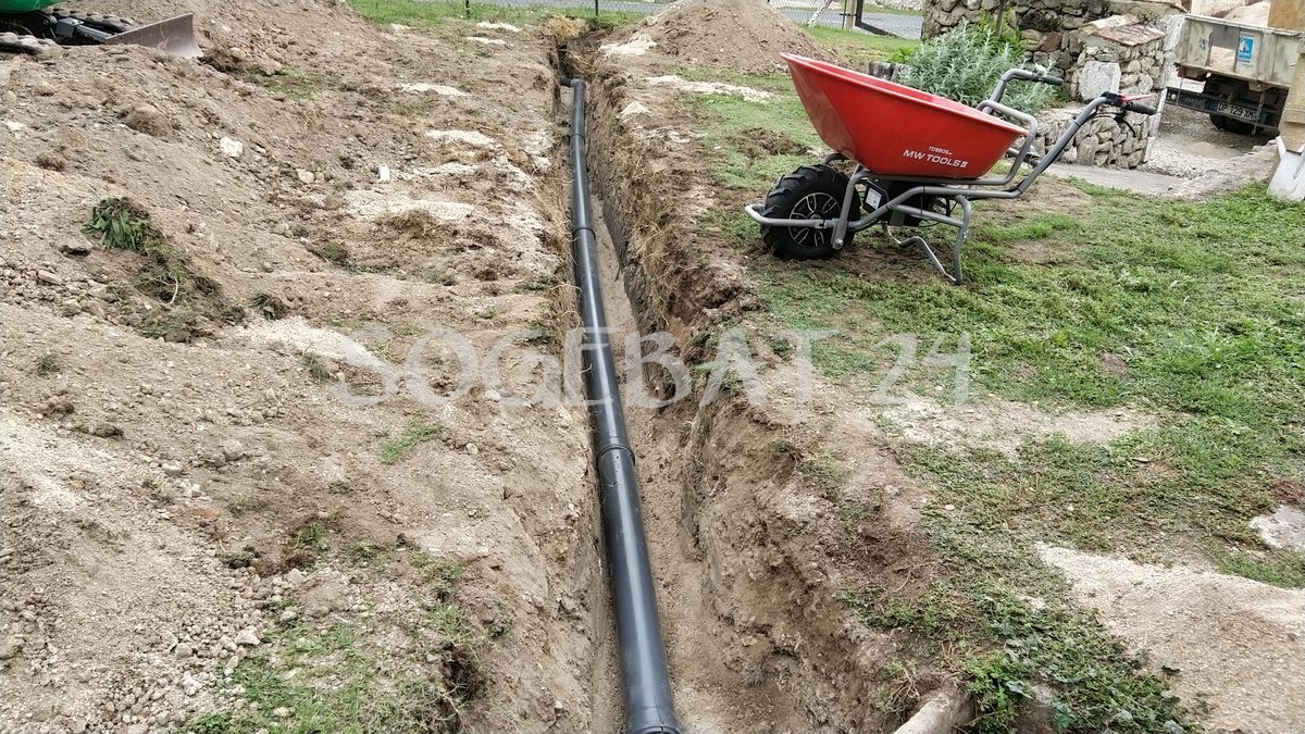 Travaux d'assainissement et terrassement – 9