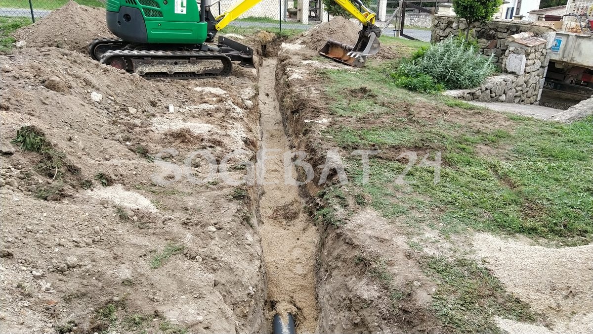 Travaux d'assainissement et terrassement – 8