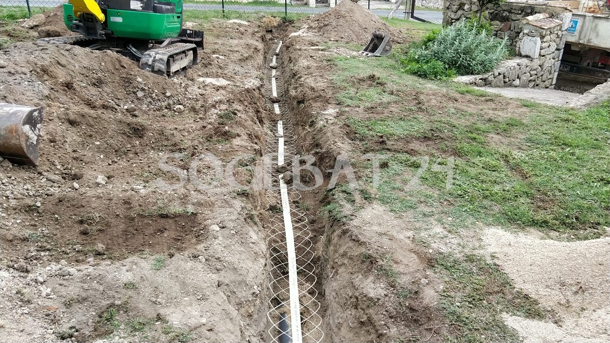 Travaux d'assainissement et terrassement – 7