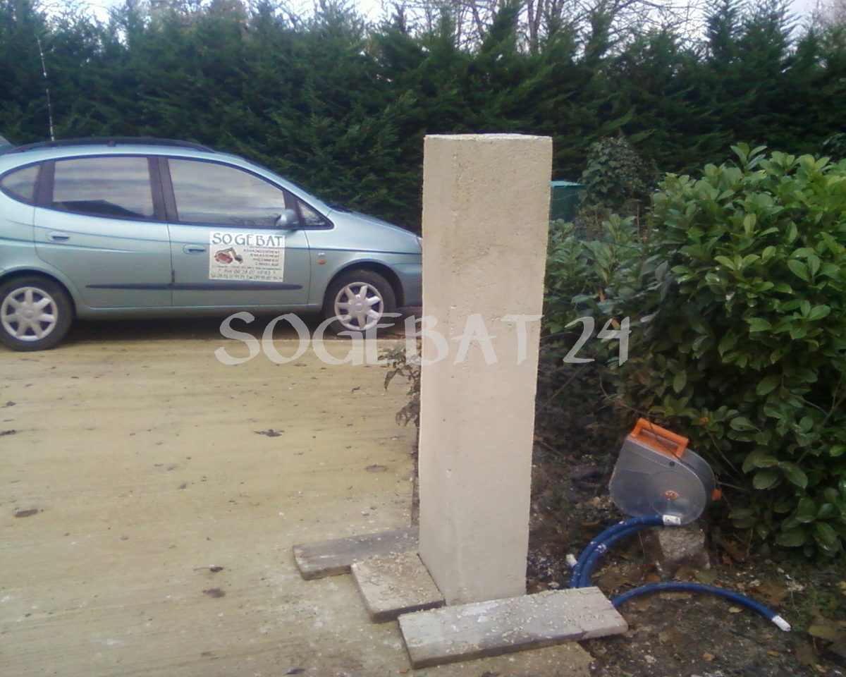 Pose de portail et travaux de maçonnerie - Zanni – 6
