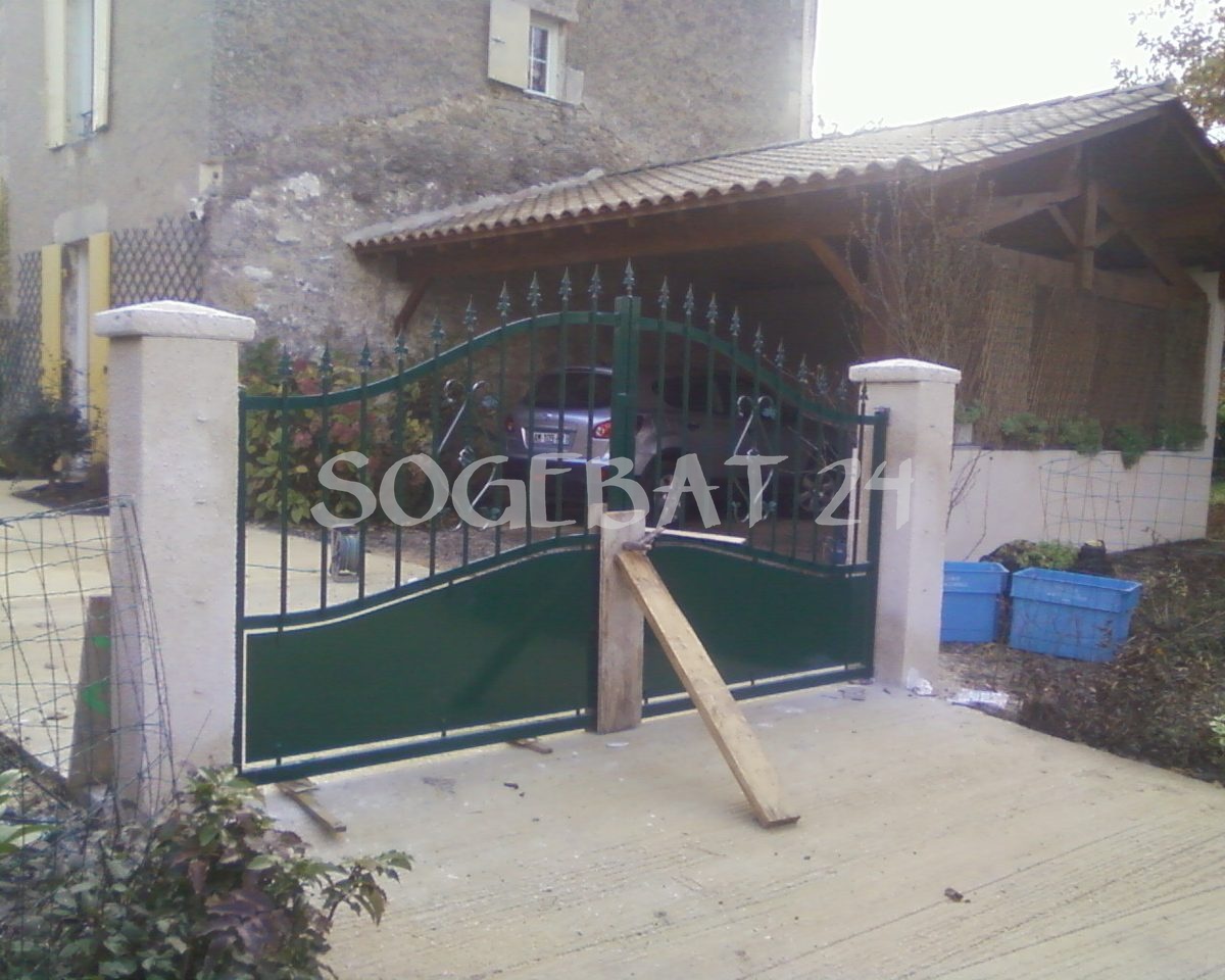 Pose de portail et travaux de maçonnerie - Zanni – 5