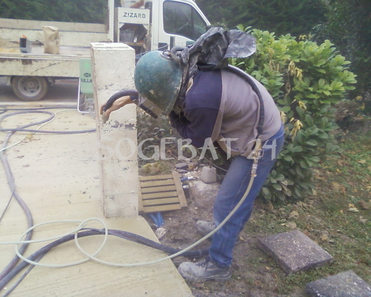 Pose de portail et travaux de maçonnerie - Zanni – 3