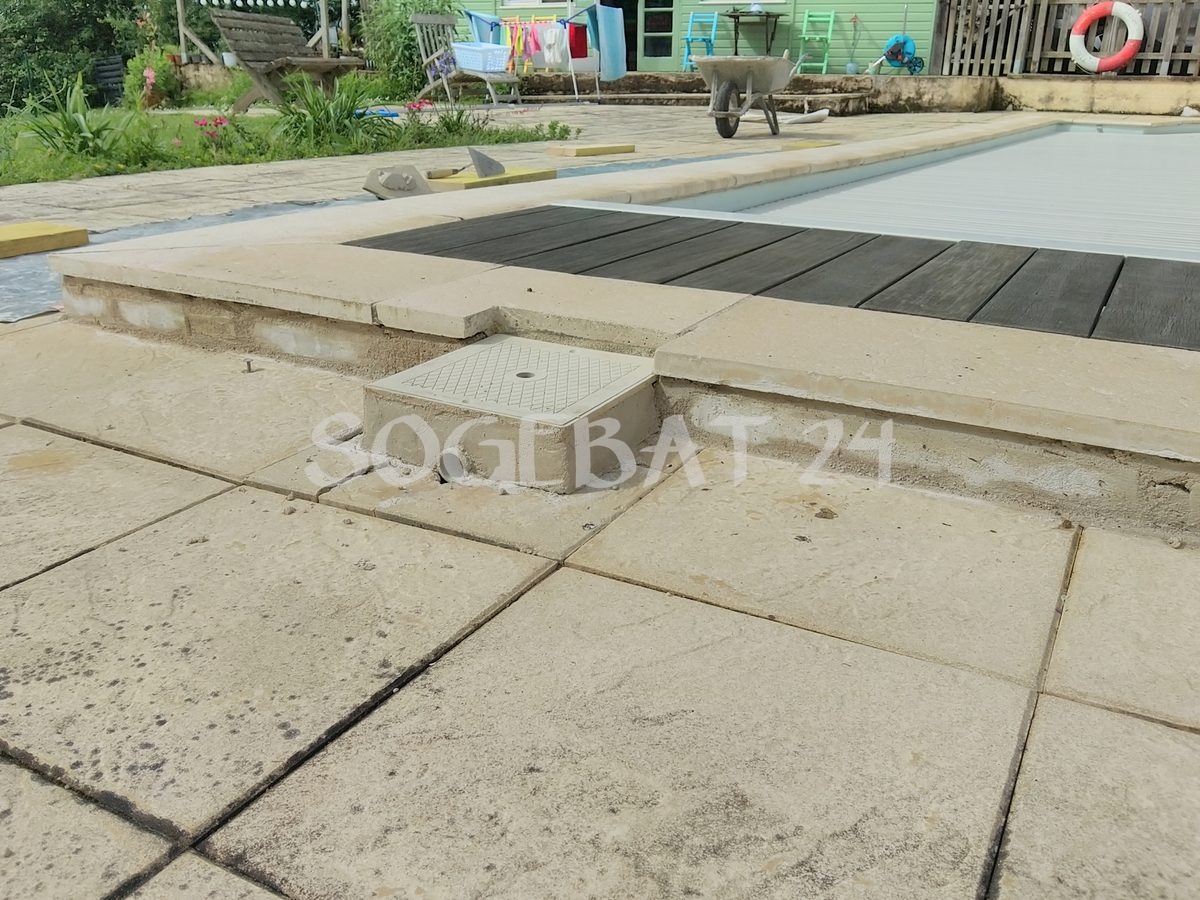 Rénovation de terrasse extérieure avec pose de dallage et aménagements – 4